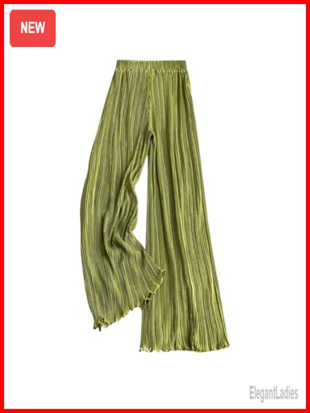 Satin Silk Wide Leg Palazzo Pants with Pleats